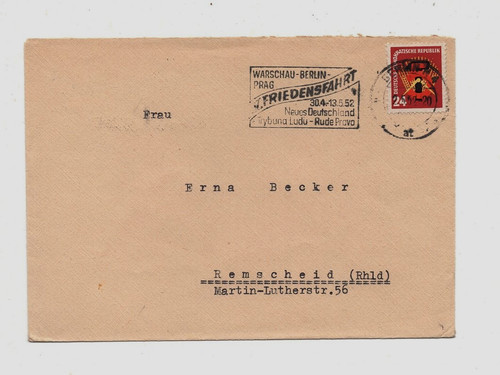 Ddr brief 1952 - brief, 2.5.1952