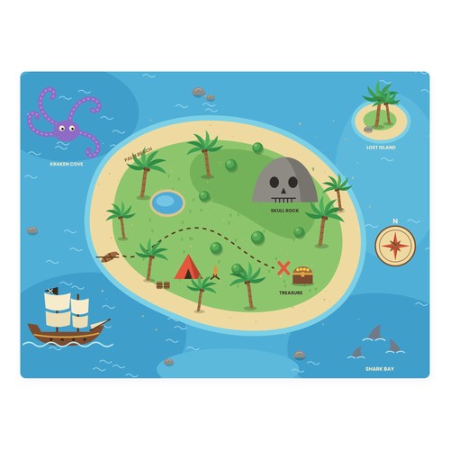 Pirateninsel kinder - pirateninsel,