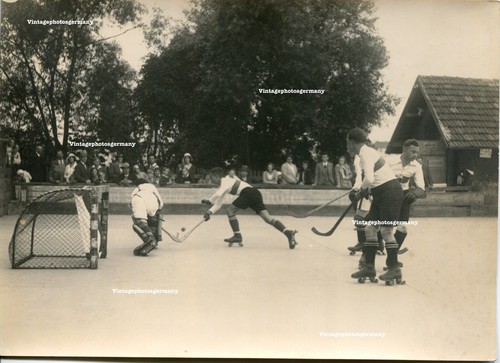 G81 foto 20er jahre rollhockey - foto,