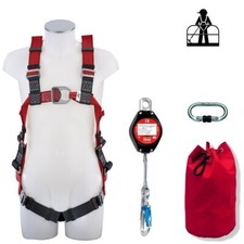 Auffangsystem H2 Hubarbeitsbühne PSA Set Auffanggurt Fallschutz Absturzsicherung