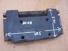 Schiebeschlitten Höhenverstellbare Anhängekupplung 4-Loch Anbringung Schlitten