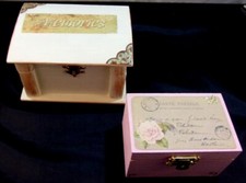 Schmuckschrank, Schmuckkästchen, Kosmetikbox, handmade, Vintage, Schmuckbox, Set