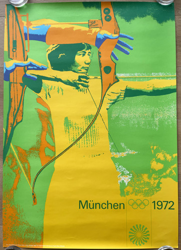 Plakat poster bogenschießen - poster,
