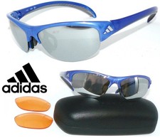 Adidas SONNENBRILLE BLAU SPIEGL a129 GAZELLE ON PAR a123 a124 a132 BRILLE a126