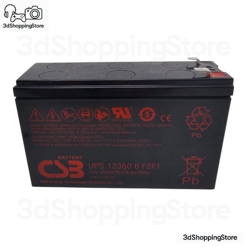 Csb battery 12v 9ah agm - battery,