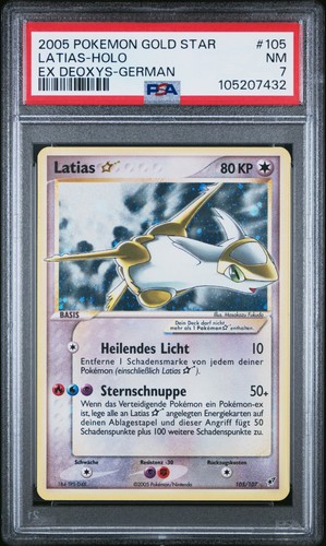 Pokemon karte latias - latias, gold