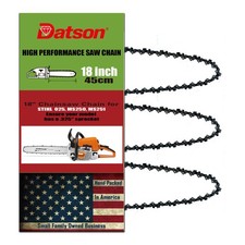 3PCS 18" Chainsaw chain for