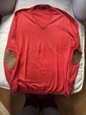 Men Hackett London , Size Xl, Cotton Kaschmir,2 Leader Patches On Arms.45,00Euro