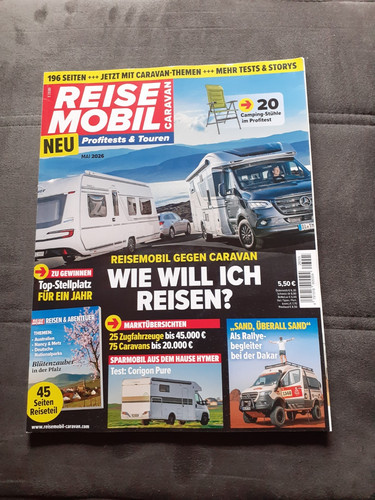Reisemobil caravan mai 2026 - caravan,