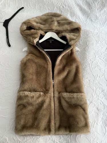 Zara weste mantel jacke - zara, pelz