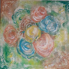 Acrylbilder handgemalt