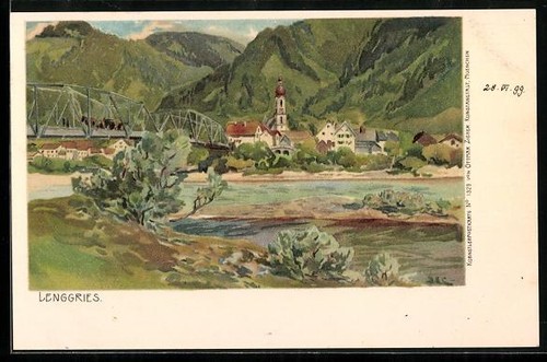 Künstler edward theodore - künstler-ak,