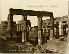 Karnak, Tempel der Thutmose von Peridis, orig. Foto, ca. 1900