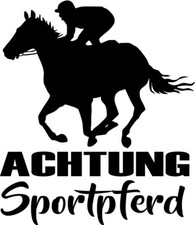 Aufkleber Pferd Pferdesport