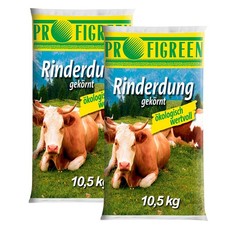 Rinderdung gekörnt 21 Kg Universal Dünger organisch Garten