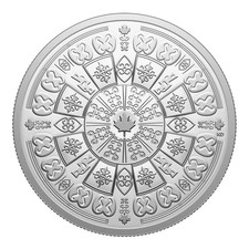 1 Oz  Silber Proof Adinkra