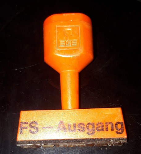 Alter stempel ausgang - alter, stempel.fs-ausgang