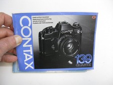Contax 139 quartz instruction - 139,