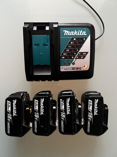 Original makita bl1850b - 4x,