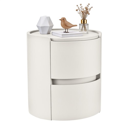 Nachttisch rund nachtschrank - nachttisch,