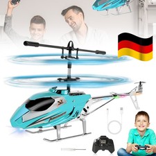 3.5 Kanal RC Helikopter mit LED Licht und 2.4GHz Signal Fernbedienung Blau