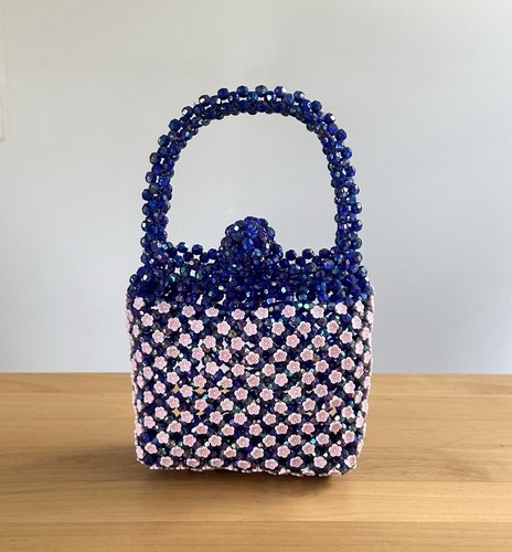 Handmade perlen tasche mini - handmade,