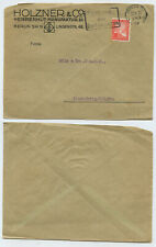 78924 - Beleg Holzner & Co., Herrenhut-Manufaktur - Berlin 22.8.1925