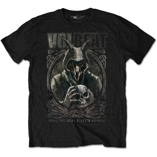 Volbeat goat with skull - volbeat,