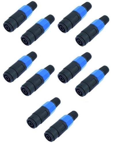 10x speaker kabelkupplung - 10x,