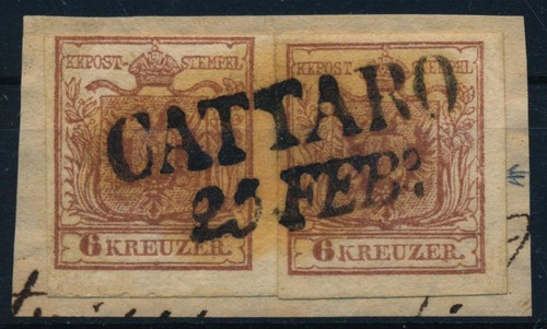 österreich 1850 6kr - 1850, 2*6kr