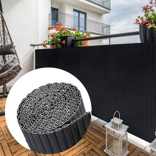 Pvc sichtschutzmatte balkon - pvc,