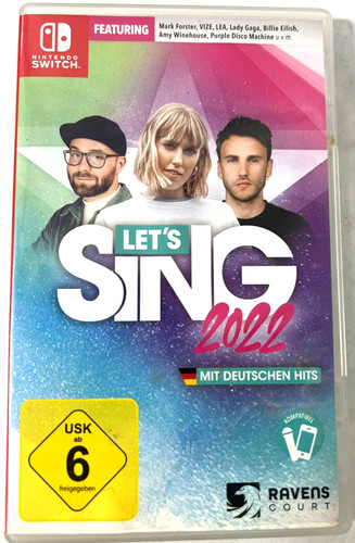 Let sing 2022 nintendo - 2022, (nintendo