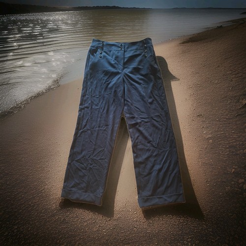 Schwarze damenhose 42 - schwarze, gr.