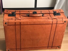 Vintage Lederkoffer  Braun ohne Schlüssel Nichtraucherhaushalt Gebraucht