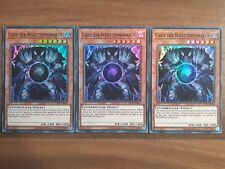 3x Yu-Gi-Oh! OP19-DE004 Caius der Schattenmonarch Super Rare NM