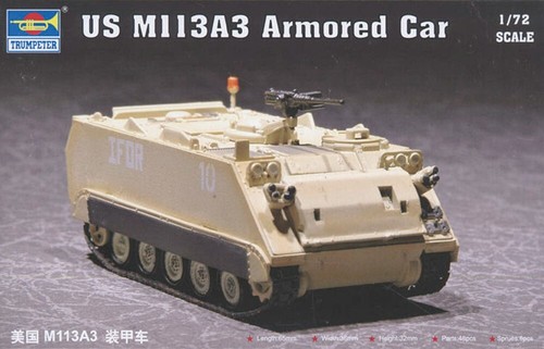 Trumpeter 07240 m113a3 - trumpeter,