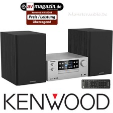 Kenwood Stereoanlage 2 x 50 Watt DAB+ FM UKW Blueooth USB CD M-925DAB-S silber