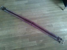 Sattelgurt, rot, Warmblut