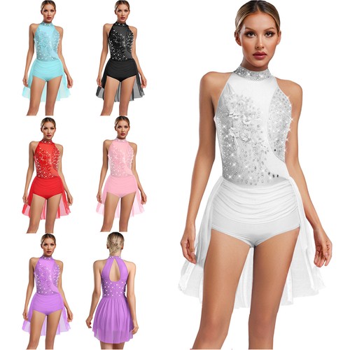 Damen eiskunstlauf tanzkleid - damen,
