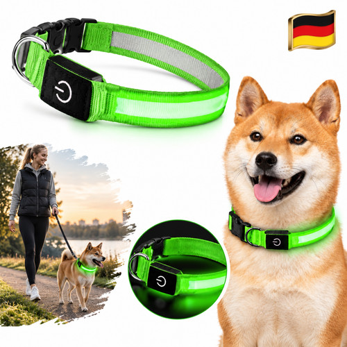 Leuchthalsband hundehalsband - leuchthalsband,
