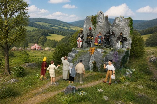 70721g burg ruine wolfsfluss - ruine,