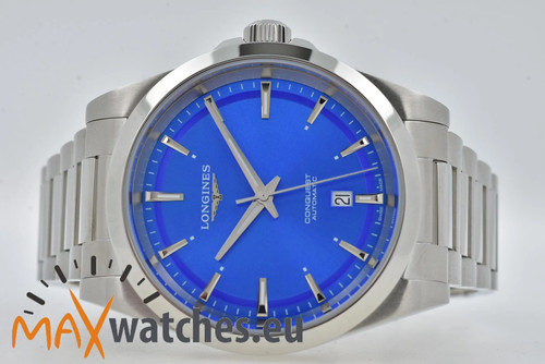 Longines conquest 41mm blue - conquest,