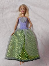 Barbie kleid puppen glitzer - barbie,