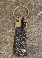 schlüsselanhänger Rochenleder