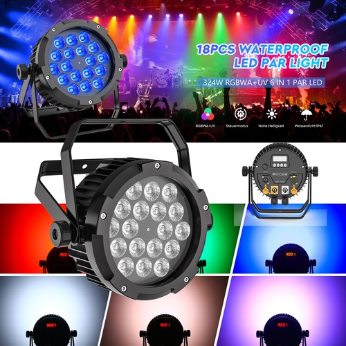 Wasserdichtes led par rgbwa - wasserdichtes,