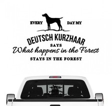 Deutsch Kurzhaar Aufkleber