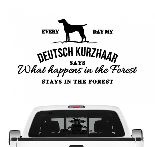 Deutsch kurzhaar aufkleber - kurzhaar,