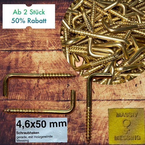 Schraubhaken wandhaken - l,