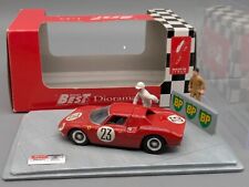 Modellautos 1:43 Best Model Ferrari 250 LM Le Mans 1964 #23 Diorama Set OVP