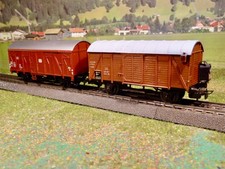 Märklin H0 2 Güterwagen aus